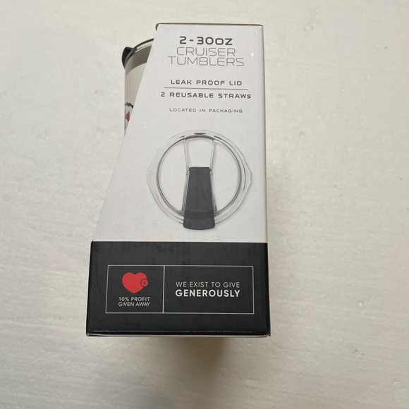 NIB Kansas City Chiefs 30oz Tumblers, Set of 2, Red and White, Simple Modern - Picture 5 of 7